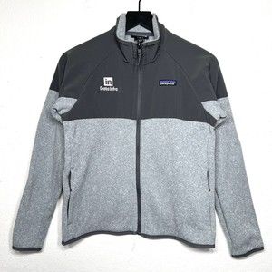 Patagonia Lightweight Better Sweater Shelled Jacket 26100 Size S Grey